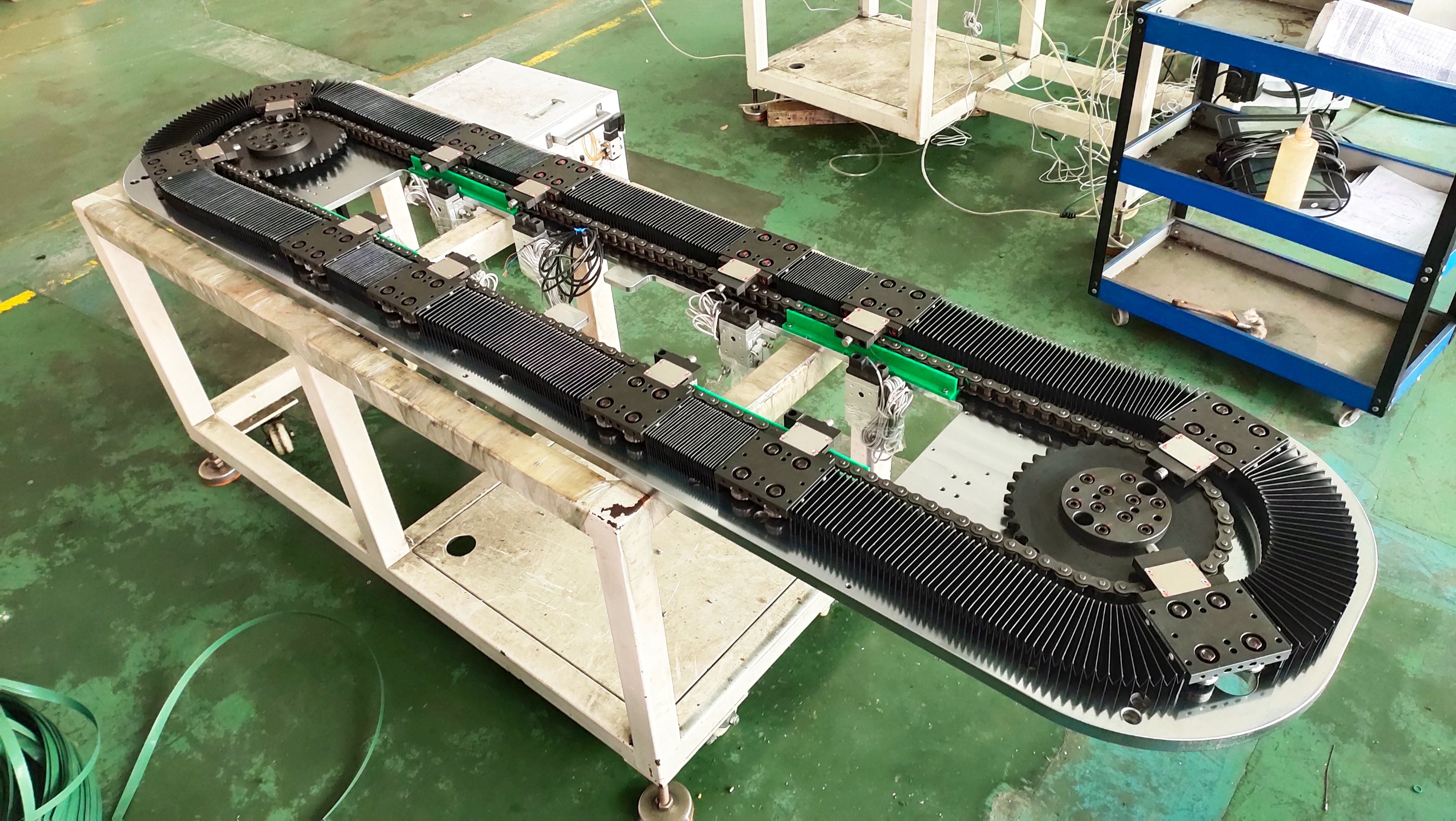 今年会官网环形导轨运送线—高精度自动化循环运送系统解决计划(图2)