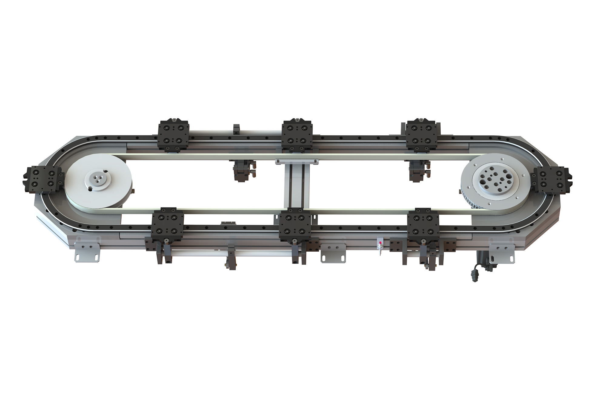 环形导轨运送线同步带式细密循环系统焦点结构与手艺剖析(图2)